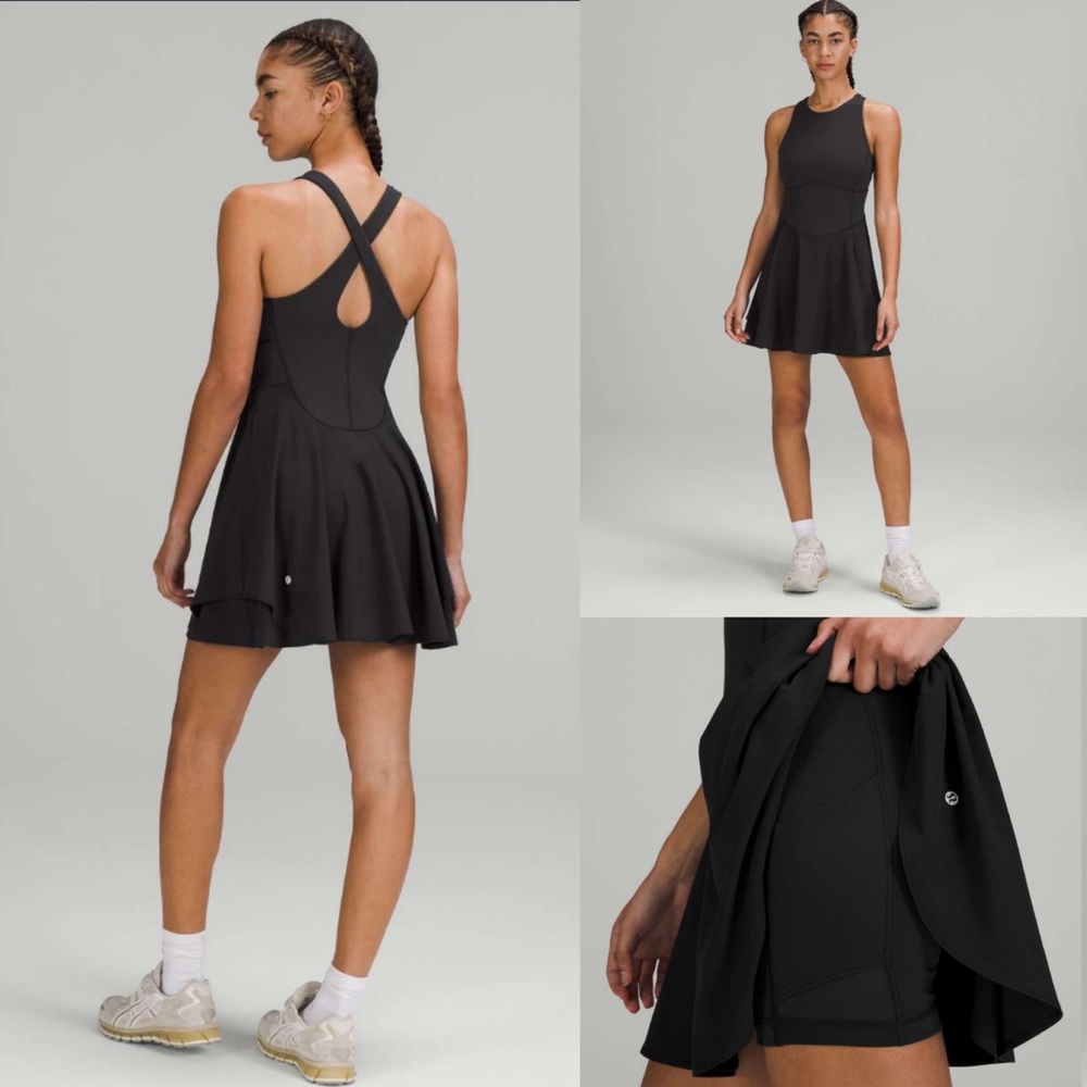 Lululemon Court Crush Dress
Black! NWT